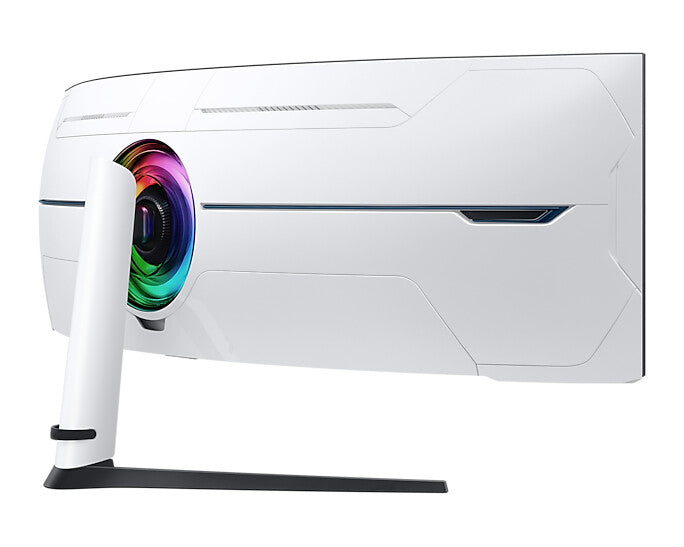 Samsung Odyssey S57CG954NU computer monitor 144.8 cm (57") 7680 x 2160 pixels 8K Ultra HD QLED Black, White