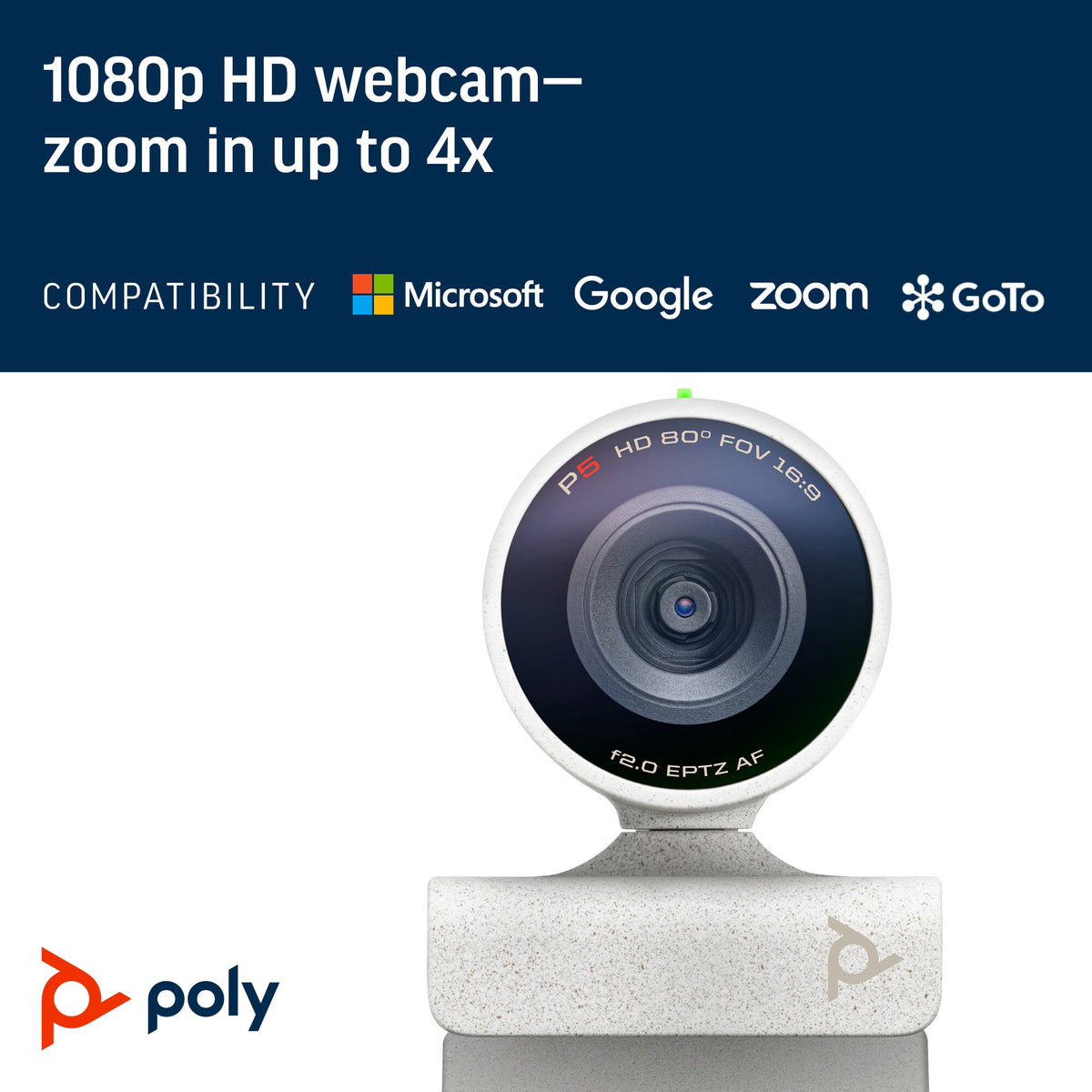 POLY Studio P5 USB-A Webcam