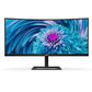 Philips E Line 346E2CUAE/00 computer monitor 86.4 cm (34") 3440 x 1440 pixels Wide Quad HD+ LCD Black