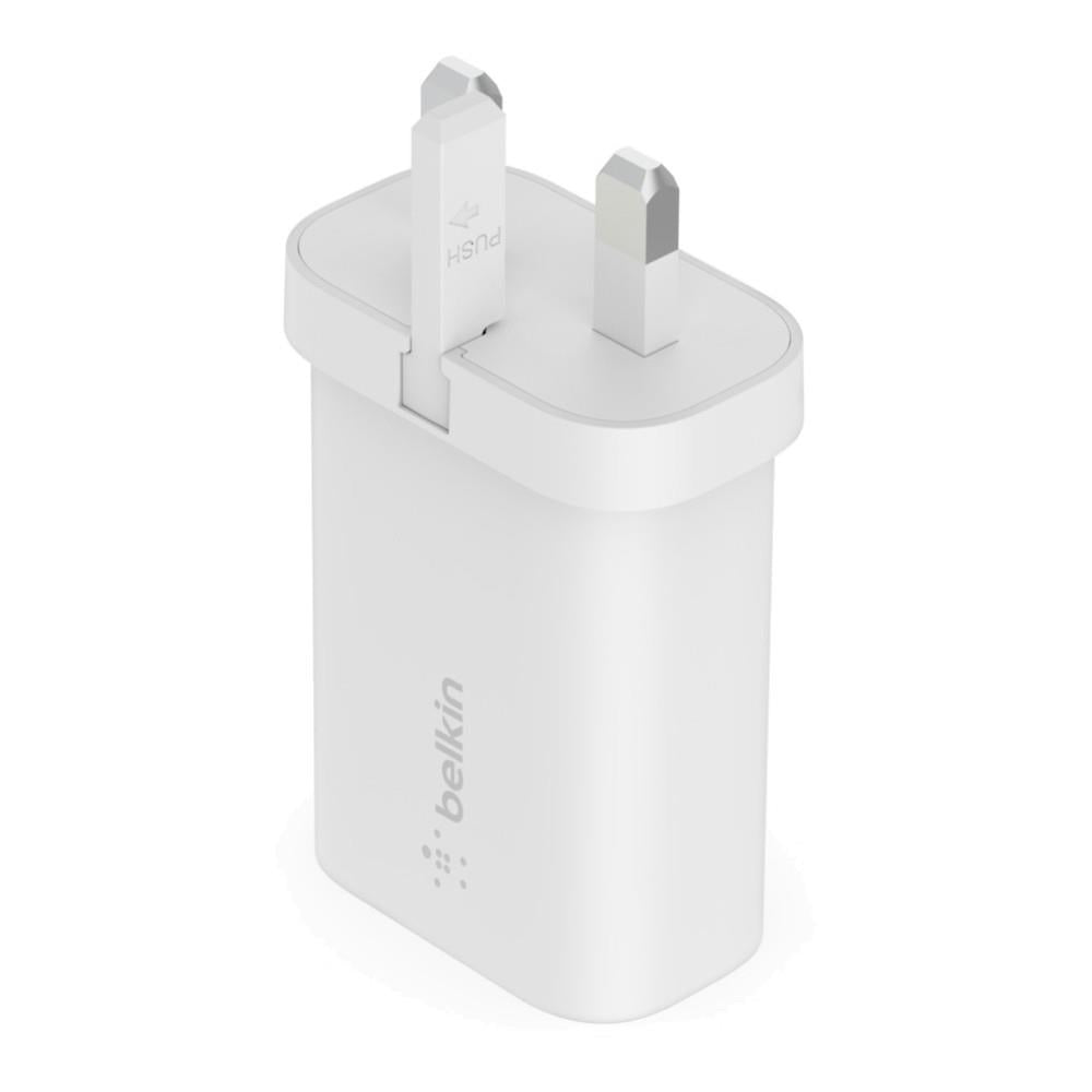 Belkin BOOSTCHARGE USB-C PD 3.0 Wall Charger 25W - White