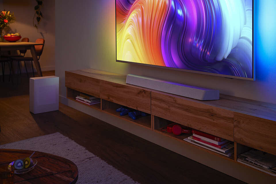 Philips TAB8507/10 soundbar speaker Silver 3.1 channels 600 W