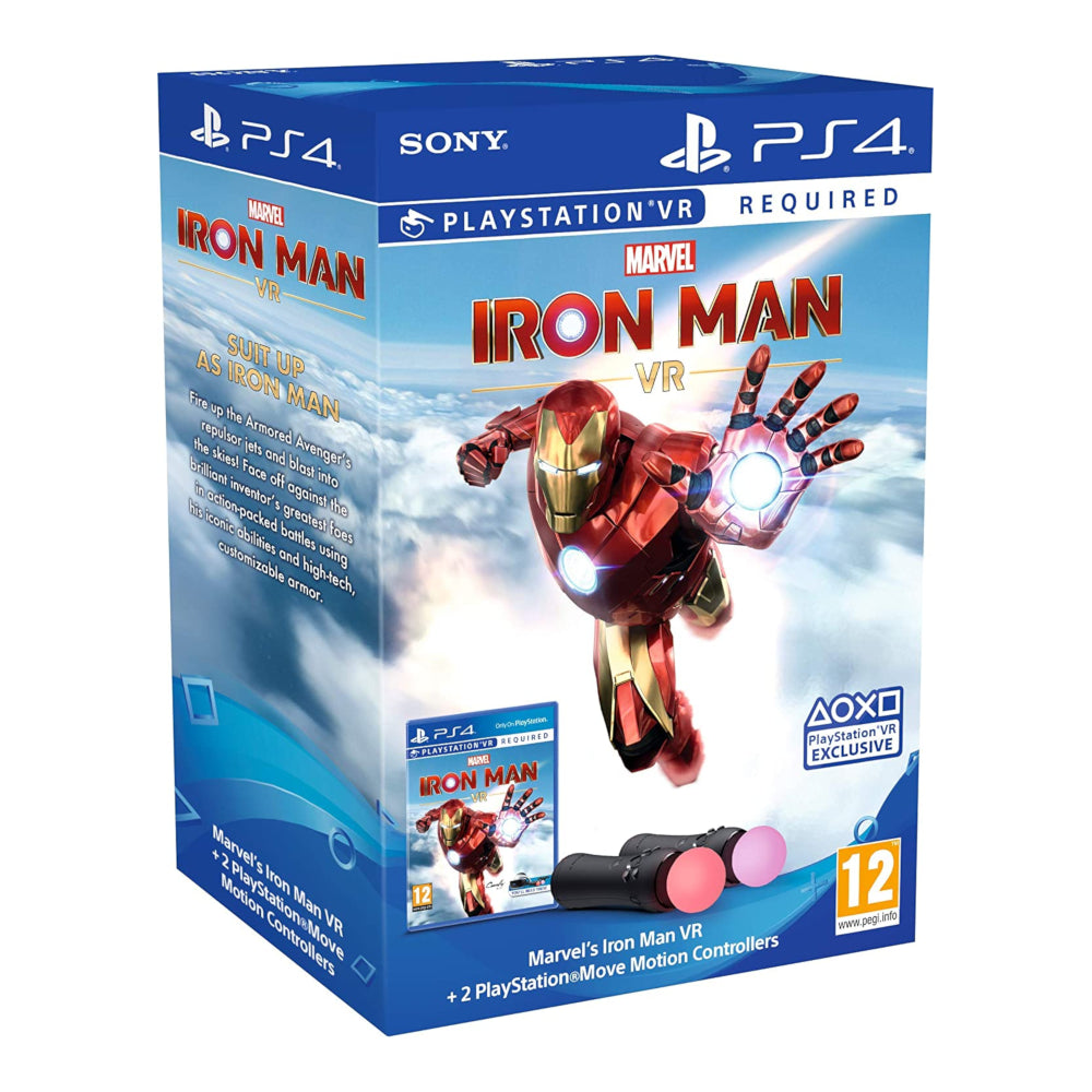 Marvels Iron Man VR - Move Bundle - PS4 - PS VR