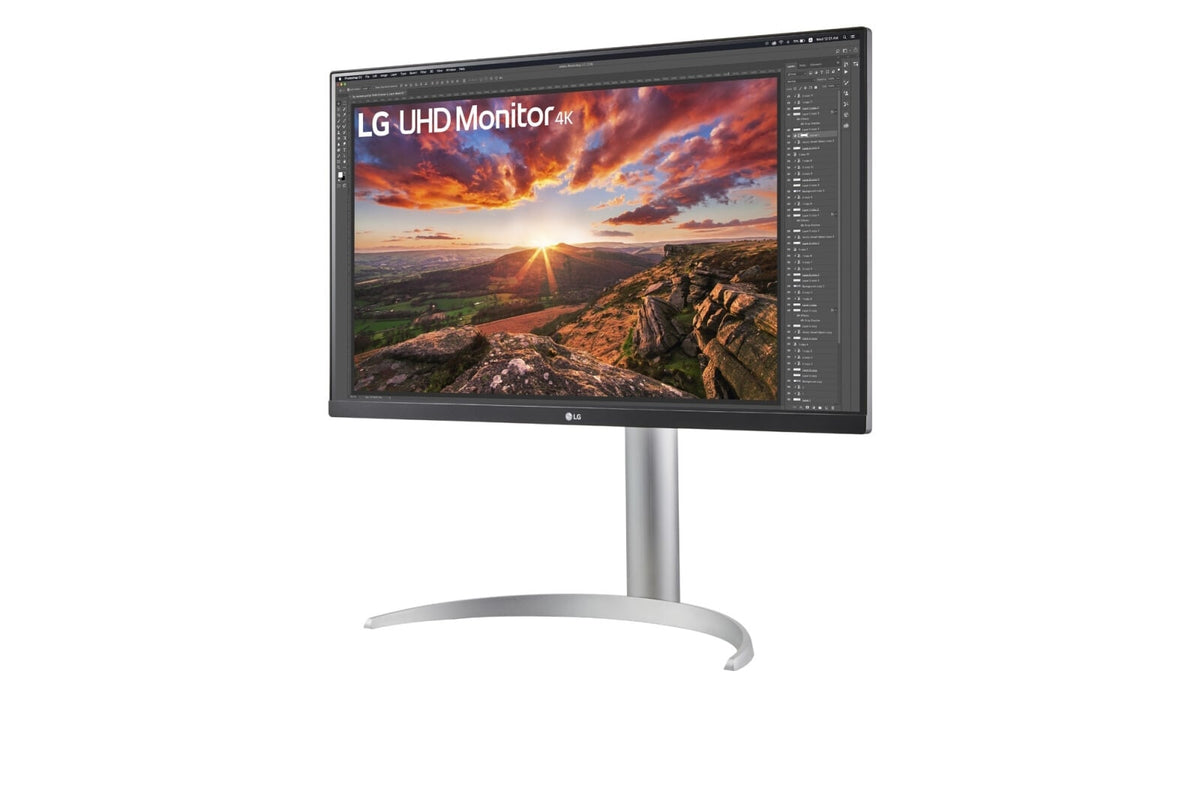 LG 27UP85NP-W computer monitor 68.6 cm (27&quot;) 3840 x 2160 pixels 4K Ultra HD LED White