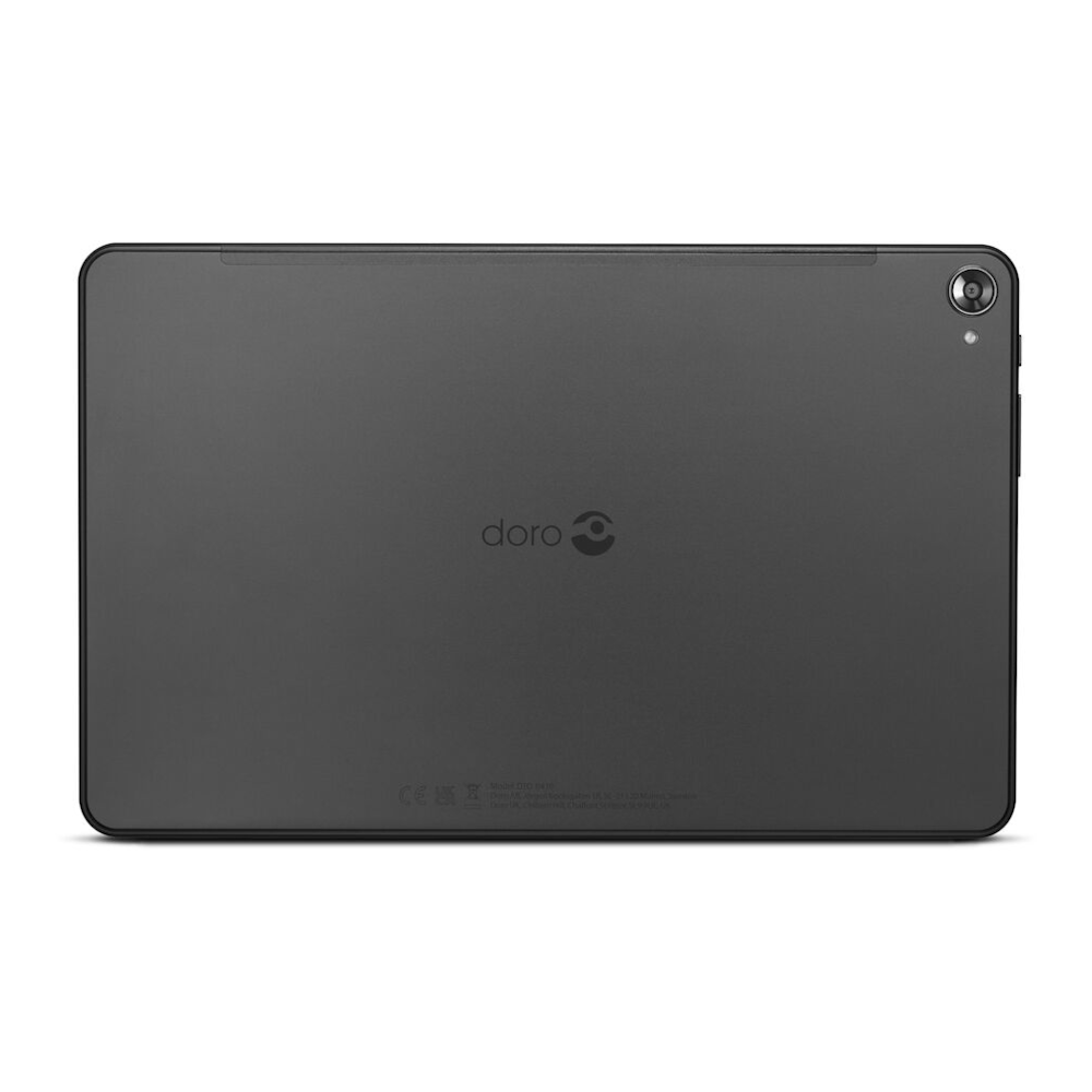 Doro Tablet - Graphite - back