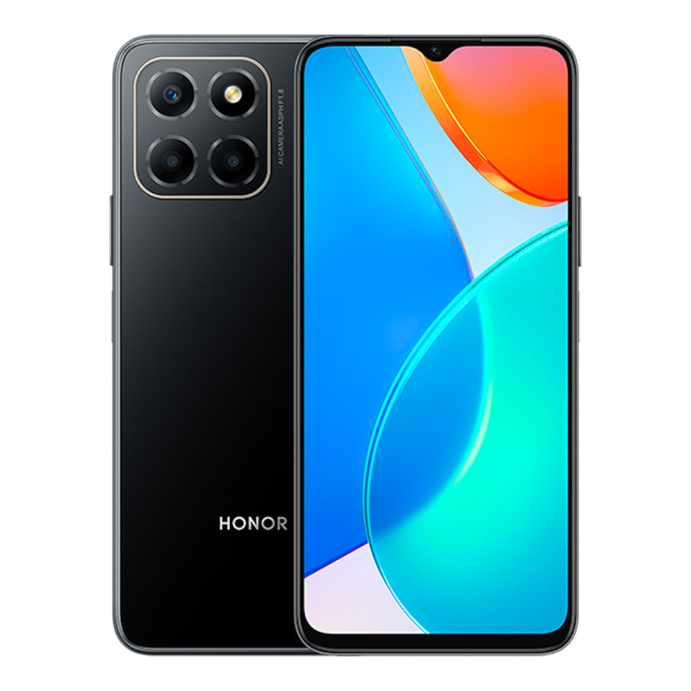 Honor X6 - Midnight Black Front Back