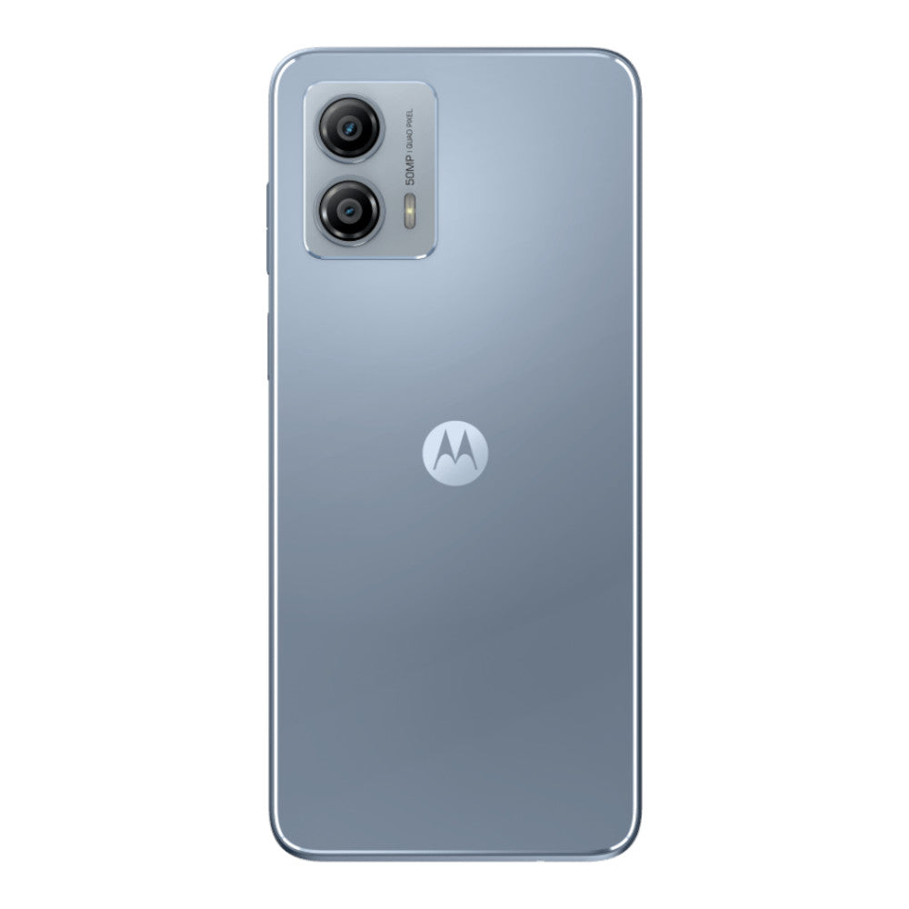 moto G53 arctic silver front