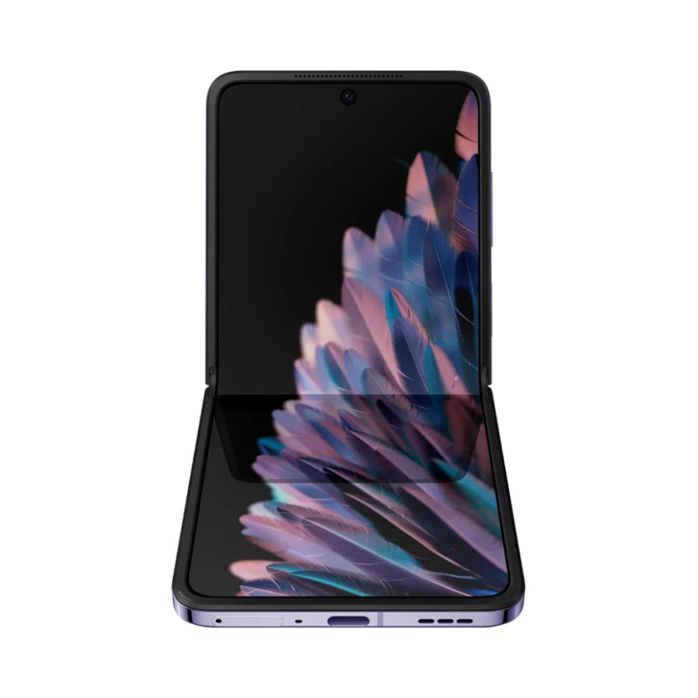 Oppo Find N2 Flip Astral Moonlight Purple - open