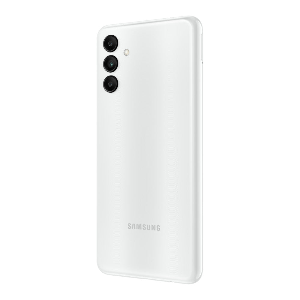 Samsung Galaxy A04s - Awesome White Back Angle
